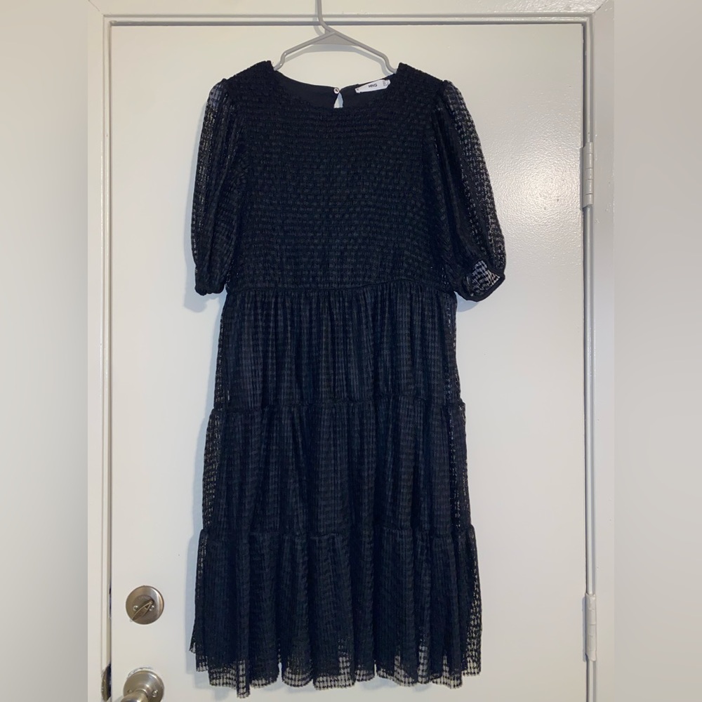 Black MNGO Dress